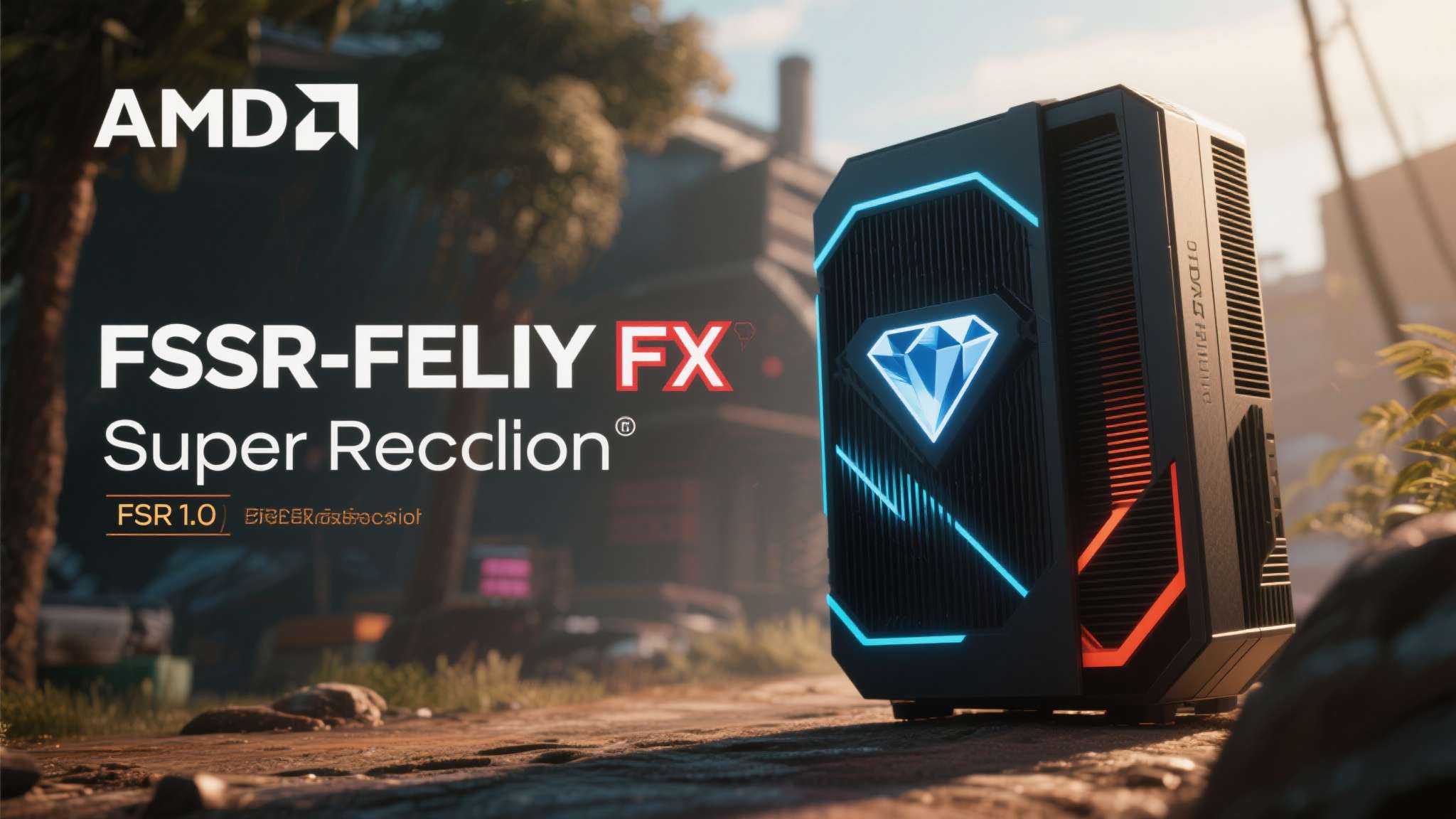 Xbox次世代主机5月8日揭晓!FSR Diamond硬刚PS6 FSR(FidelityFX Super Resolution)是AMD旗下的开